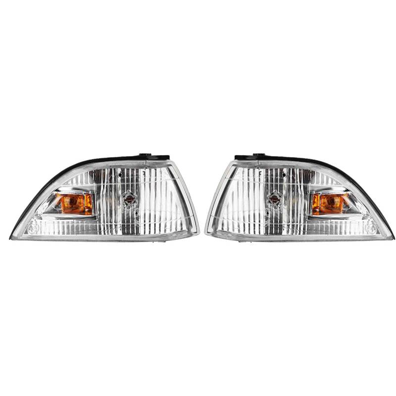 Asyduey 1 Paar Auto Front Ecke Lampe Signal Lampe Licht für EE90 AE90 1989 1990 1991 1992 von Asyduey