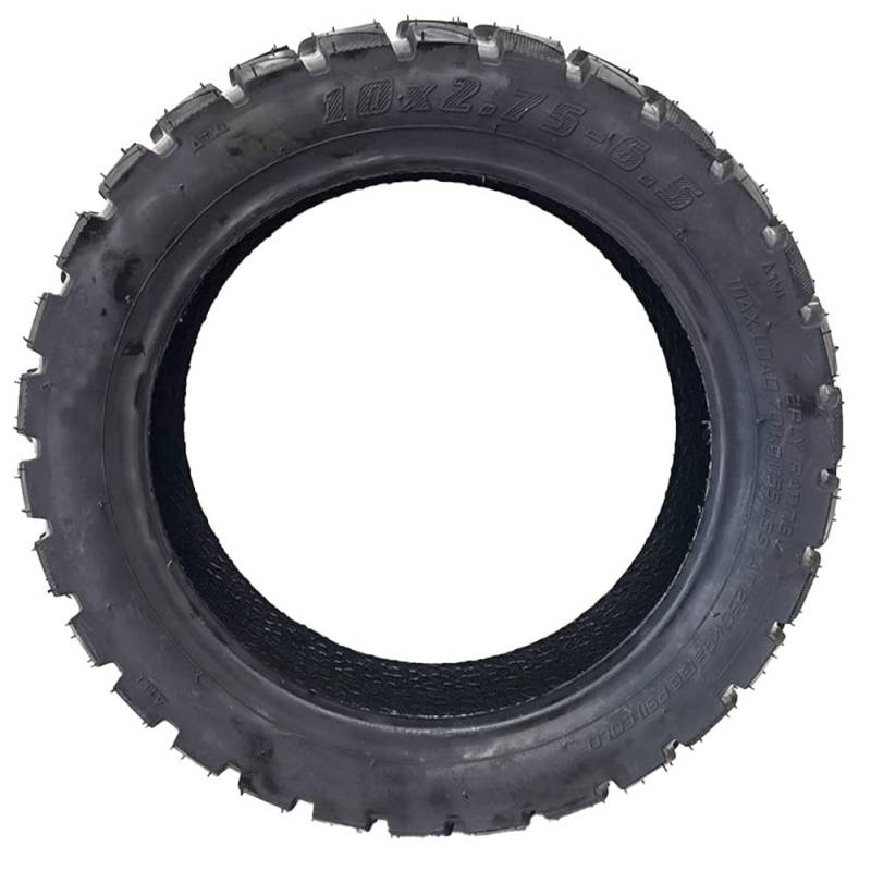 Asyduey 10X2.70-6.5 Innen- und AußEnreifen Elektroroller Balance Autoreifen Off-Road Tubeless-Reifen Schwarz 700G von Asyduey