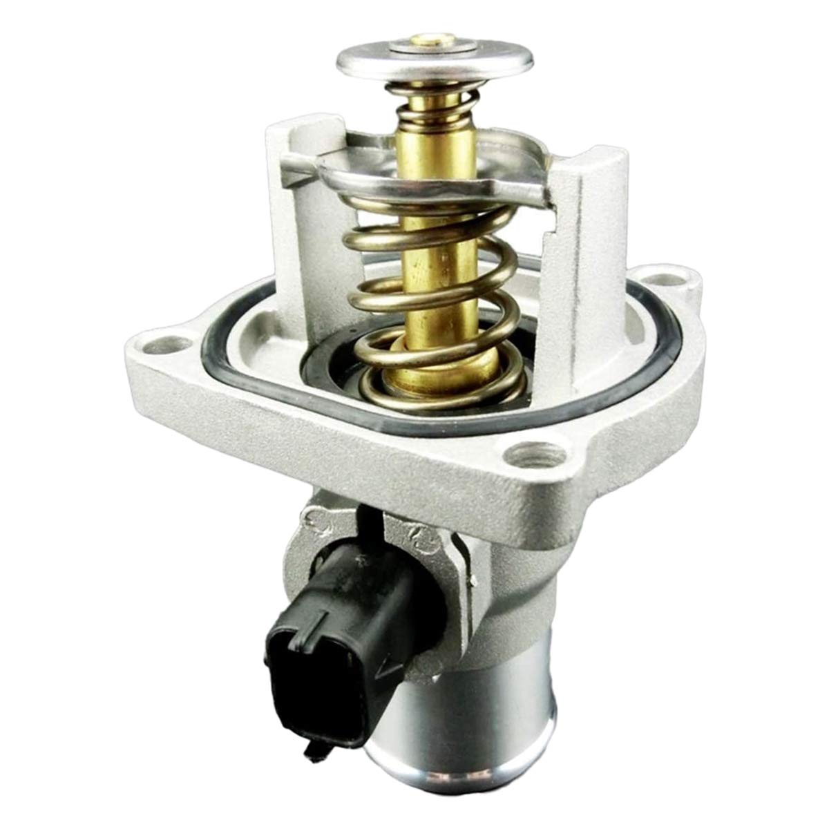 Asyduey KüHlmittel Thermostat Baugruppe für Auto Motoren + GehäUse für Aveo 96984104 55578419 von Asyduey