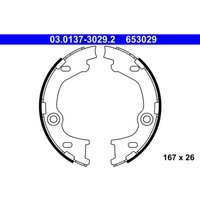 Bremsbackensatz, Feststellbremse ATE 03.0137-3029.2 von Ate