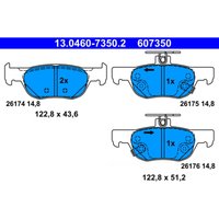 Bremsbelagsatz ATE 13.0460-7350.2 von Ate