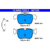 Bremsbelagsatz ATE 13.0460-7355.2, Hinten von Ate