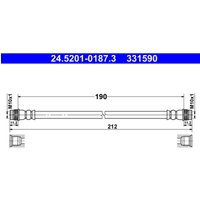 Bremsschlauch ATE 24.5201-0187.3 von Ate