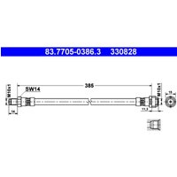 Bremsschlauch ATE 83.7705-0386.3 von Ate