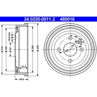 Bremstrommel ATE 24.0220-0011.2 von Ate