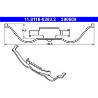 Feder, Bremssattel ATE 11.8116-0283.2 von Ate