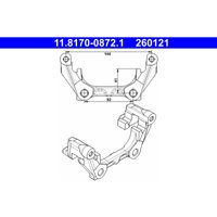 Halter, Bremssattel ATE 11.8170-0872.1 von Ate