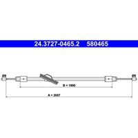 Seilzug, Feststellbremse ATE 24.3727-0465.2 von Ate