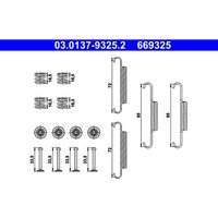 Zubehörsatz, Bremsbacken ATE 03.0137-9325.2 von Ate