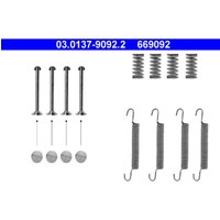 Zubehörsatz, Feststellbremsbacken ATE 03.0137-9092.2 von Ate