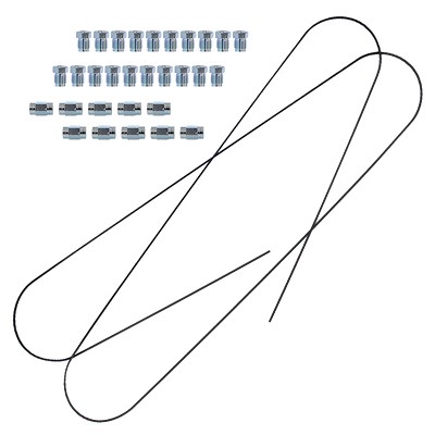 Atec Bremsrohr 5 M + 10x Verbinder + 20x Verschraubung von Atec
