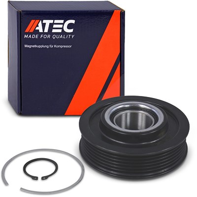 Atec Magnetkupplung für Kompressor [Hersteller-Nr. 380048] für Audi, Porsche, Seat, VW von Atec