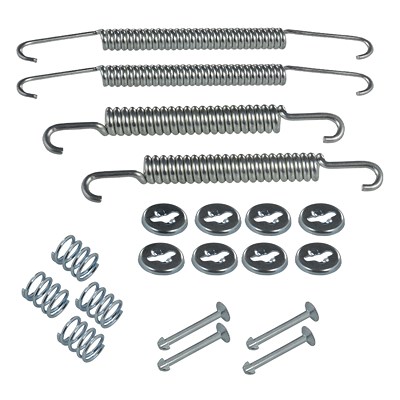 Atec Zubehörsatz Bremsbacken Trommelbremse [Hersteller-Nr. 03.0137-9021.2] für Abarth, Autobianchi, Fiat, Lancia, Seat von Atec