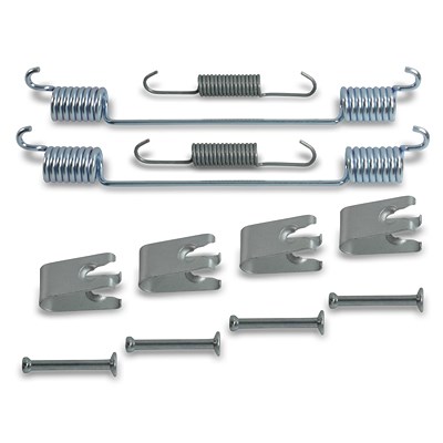 Atec Zubehörsatz Bremsbacken Trommelbremse 228x42 [Hersteller-Nr. 105-0883] für Fiat, Opel, Seat, Skoda von Atec