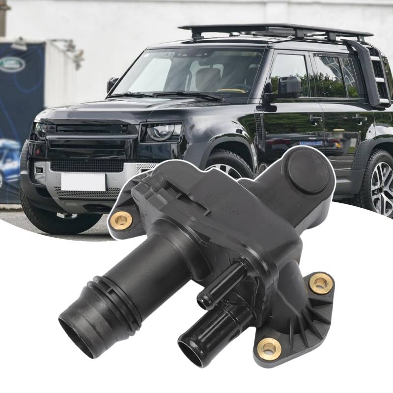 Attisfiera Thermostatgehäuse Wasserauslassrohr für Discovery Mk3 Mk4 Ra-n-ge Ro-v-er Sport LR073372 1316061 1331447 von Attisfiera