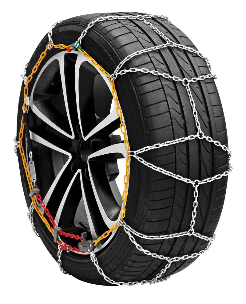 Schneeketten 9 mm Gruppe 11 - Größe 215/50 R18 - Zulassung Onorm 5117, TÜV, GS von Au Co