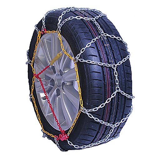 Schneeketten SUV-4X4 12 mm - Gruppe 24 - Größe 225/55 R18 - Zulassung ONorm 5117, TÜV, GS von Au Co