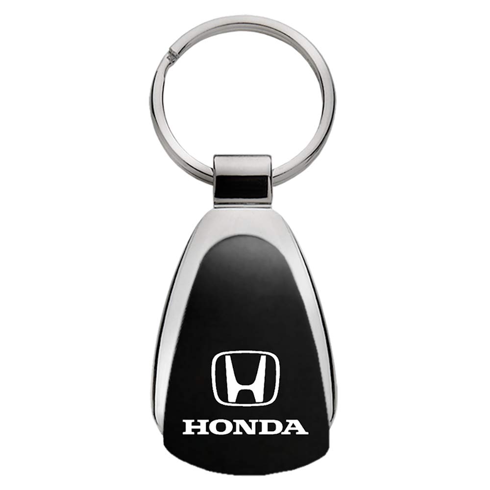 Honda Logo Schwarz Tear Drop Schlüsselanhänger von Au-TOMOTIVE GOLD