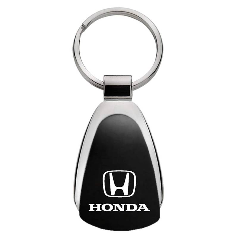 Honda Logo Schwarz Tear Drop Schlüsselanhänger von Au-TOMOTIVE GOLD