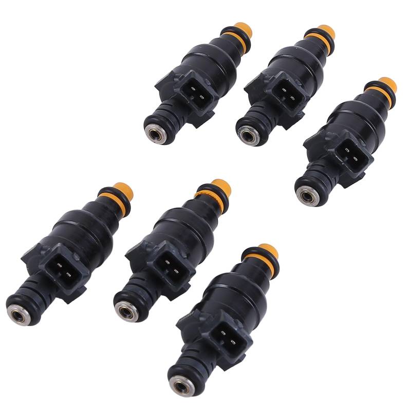 Aublinto 6 X Petrol injectors Kraftstoffeinspritzer Auto Einspritzdüse Einspritzdüsen Sprühdüsen kompatibel mit E23 E24 E28 E30 M3 M5 633 635 Csi ersetzt 0280150201 von Aublinto