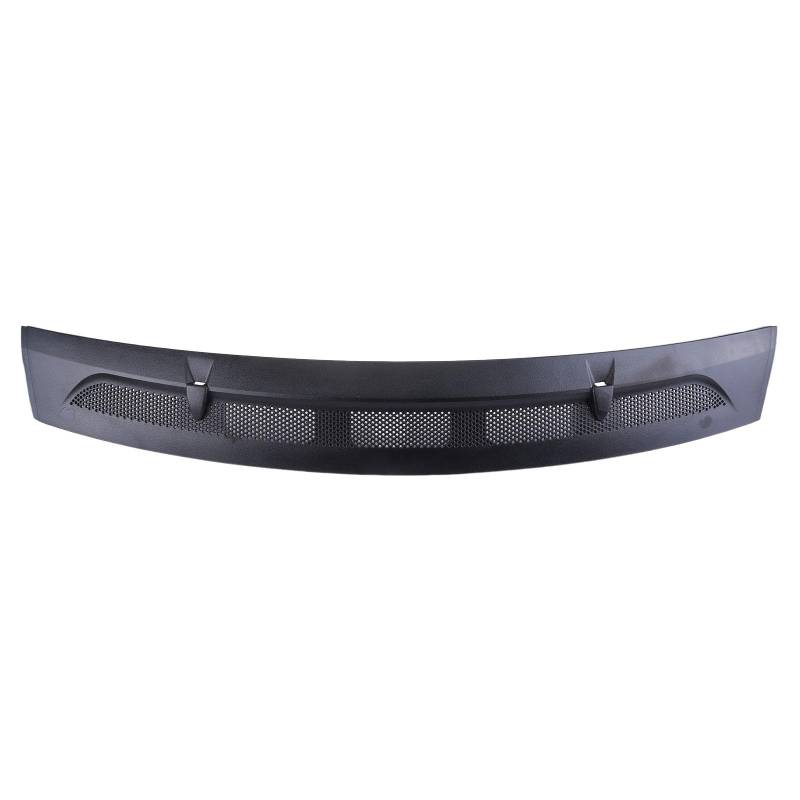 Aublinto Grid Trim Wind Deflector Car Comfort Windabweiser Regenabweiser Lufteinlass für die Windschutzscheibe kompatibel mit A-Klasse W169 B-Klasse W245 ersetzt A1698360018 Windabweiser Schwarz von Aublinto