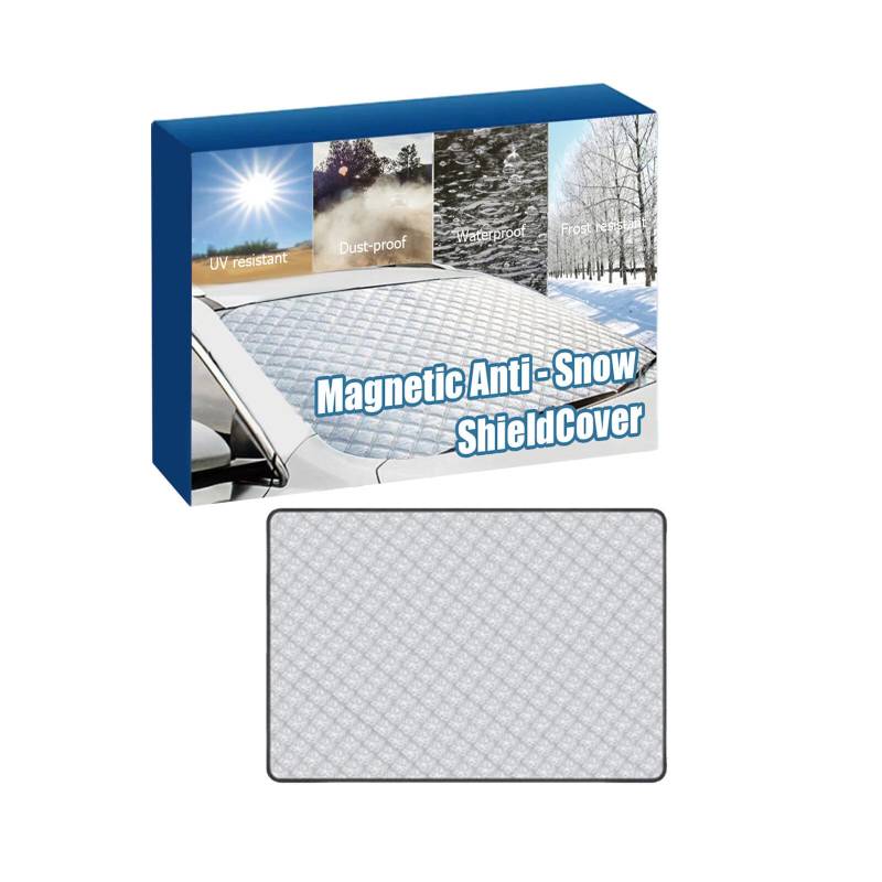 Aublinto Magnetische Windschutzscheibenabdeckung, Autoabdeckung für Windschutzscheiben Schneeschutz, Windschutzscheiben Frostschutz, Eisschutzabdeckung von Aublinto