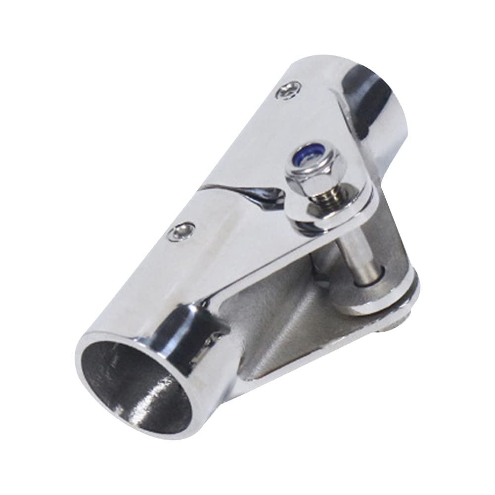 Aublinto Marine Rohrverbinder,Marine Edelstahl Kupplungsrohr Rohrverbinder Rohrverbinder Bootsbeschläge Yacht Hardware Rohrverbinder Yachtmarkisen Ersatzteile,22mm/25mm von Aublinto