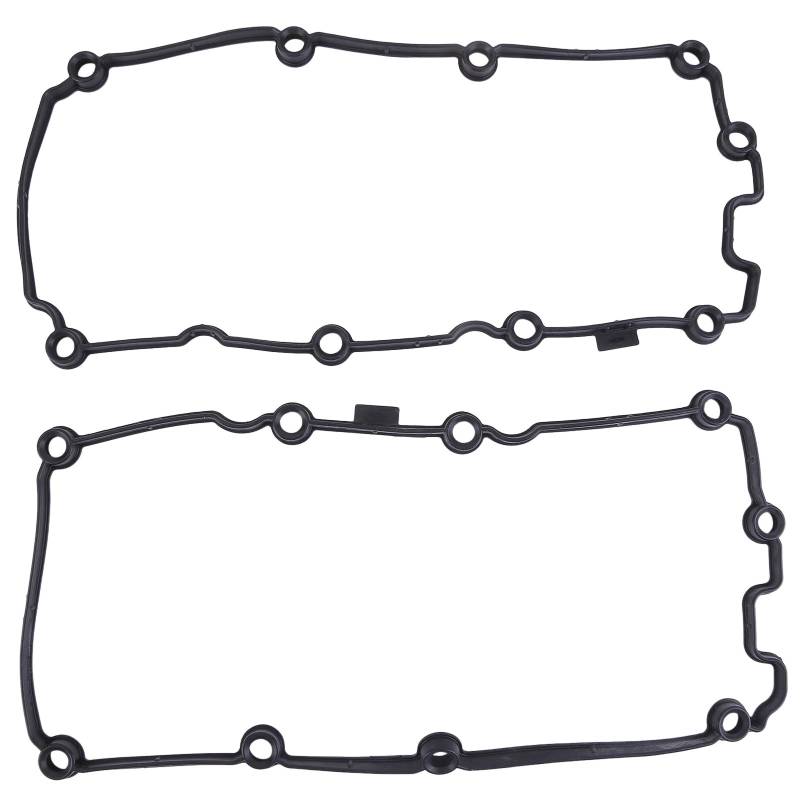 Aublinto Zylinderkopfdichtungen Dichtung Zylinderkopfhaube 1Pair Engine Valve Cover Gasket Motorventildeckeldichtung Compatible for A6 Replaces 059103483N 059103483M Automotive Dichtungssatz von Aublinto