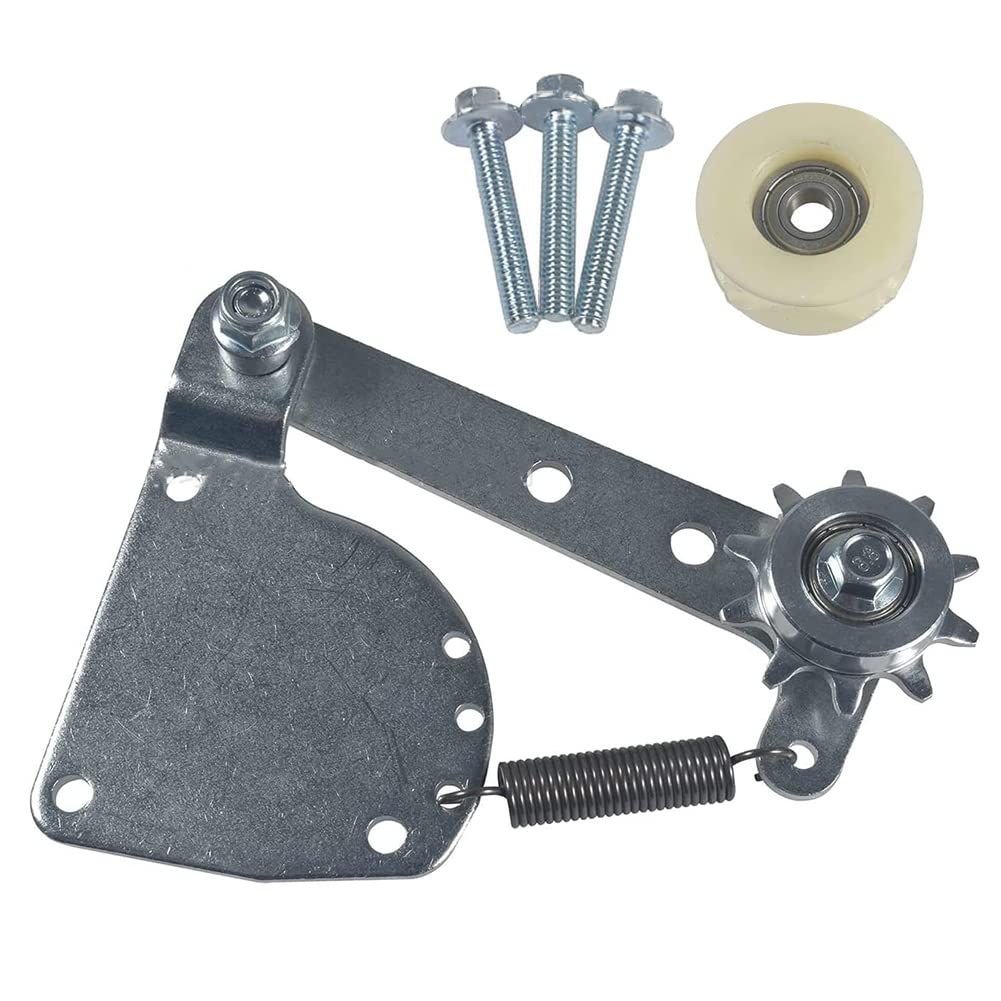 Motorrad Kettenspanner,Federbelasteter Kettenspanner Kit Motorrad Kettenspanner Kettenführung Motorradversteller Kettenspanner Kompatibel mit 49 cc 50 cc 66 cc 80 cc Motorrad von Aublinto