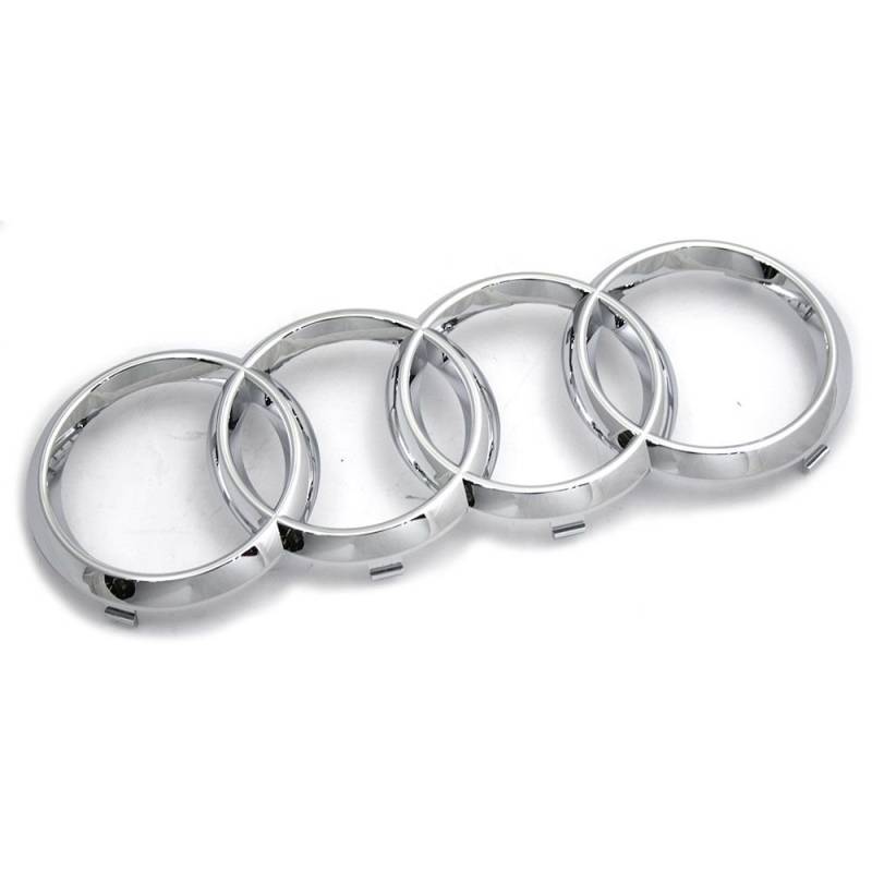 Audi 8X0853605 Original Ringe Zeichen Kühlergrill Emblem Logo chrom von Audi