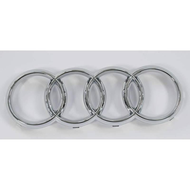 Audi 4H0853605B2ZZ Ringe Emblem Zeichen vorn Kühlergrill Logo chrom von Audi