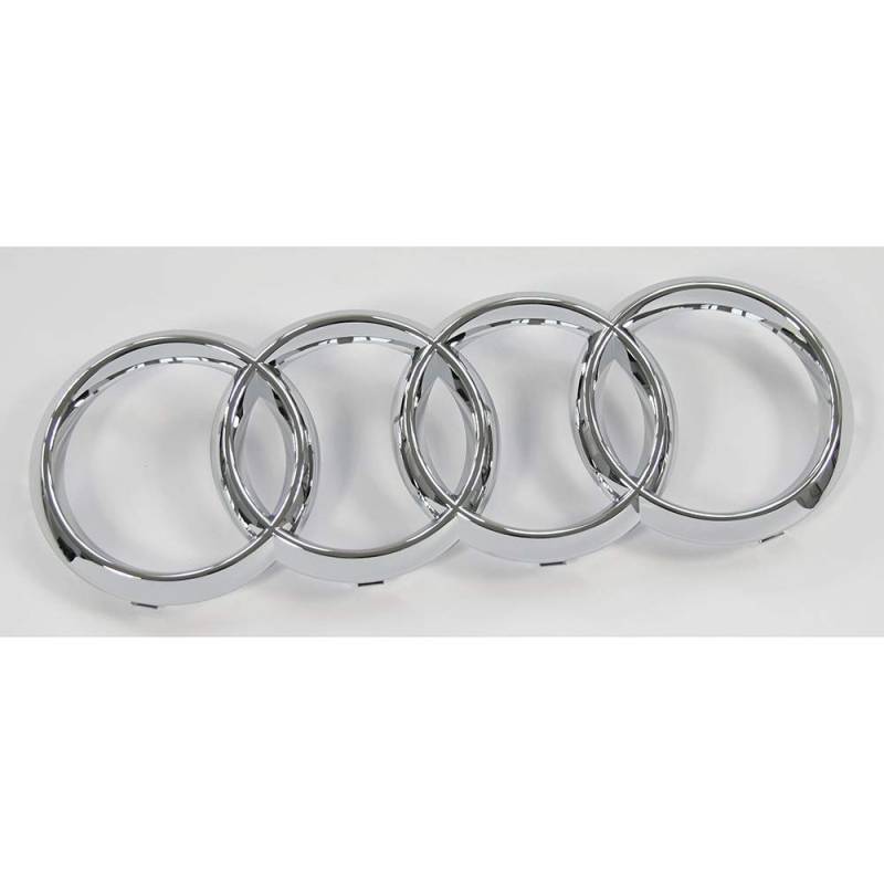 Audi 4H0853605C2ZZ Ringe Emblem Zeichen vorn Kühlergrill Logo chrom von Audi