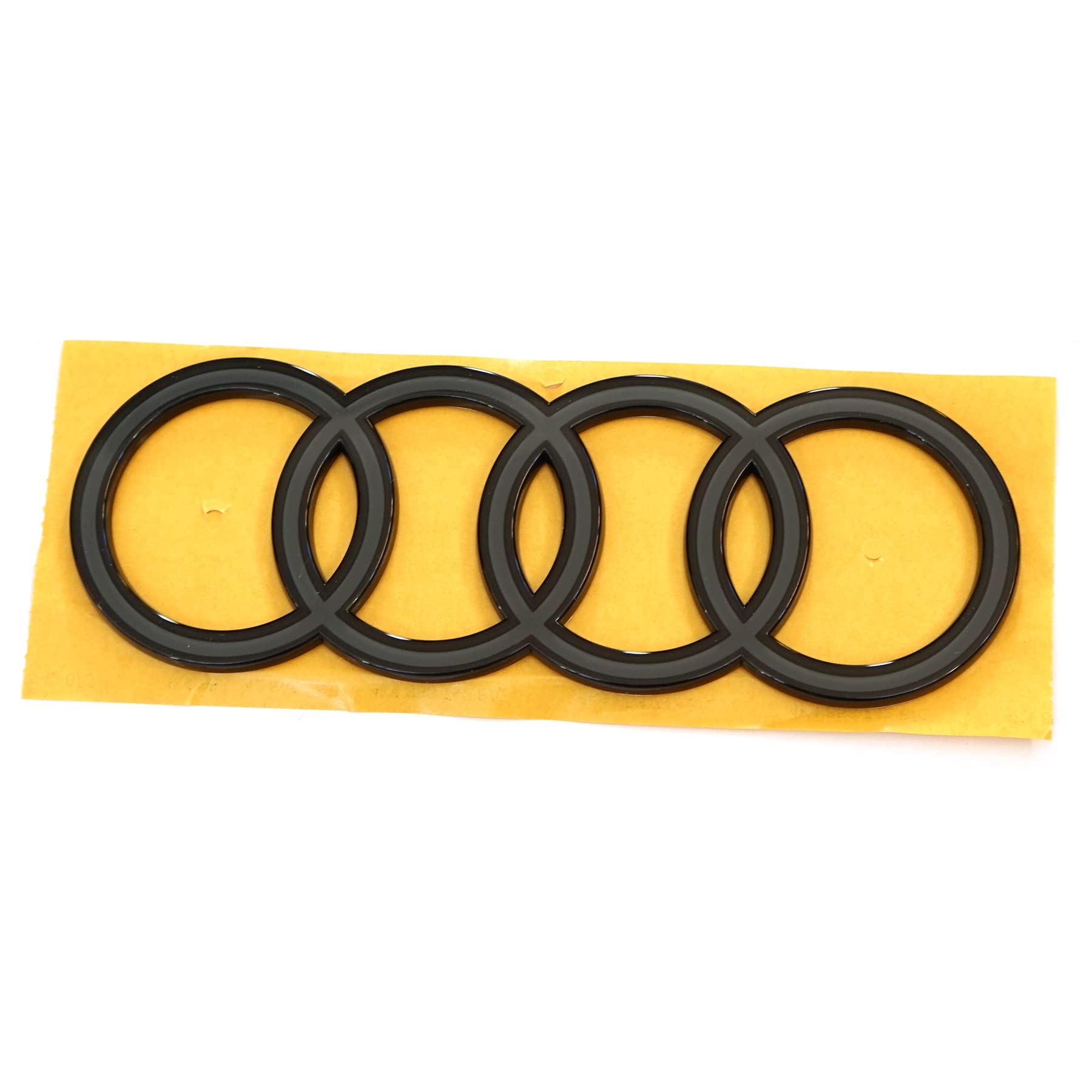 Audi 4K4853742C716 Ringe Logo Heckklappe zweidimensional Emblem grau, nur für Sportback von Audi