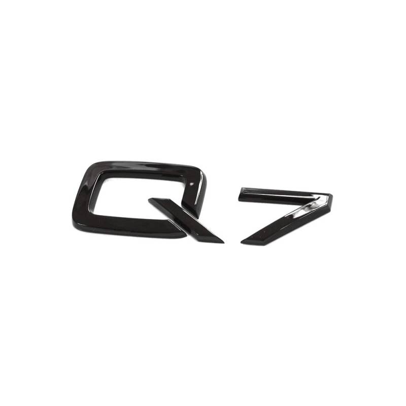 Audi 4M0071803 Schriftzug Q7 schwarz Tuning Exclusive Black Edition Emblem Aufkleber von Audi