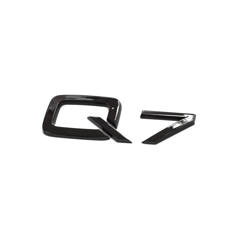 Audi 4M0853741AT94 Schriftzug Q7 Tuning Exclusive Black Edition Emblem, schwarz von Audi