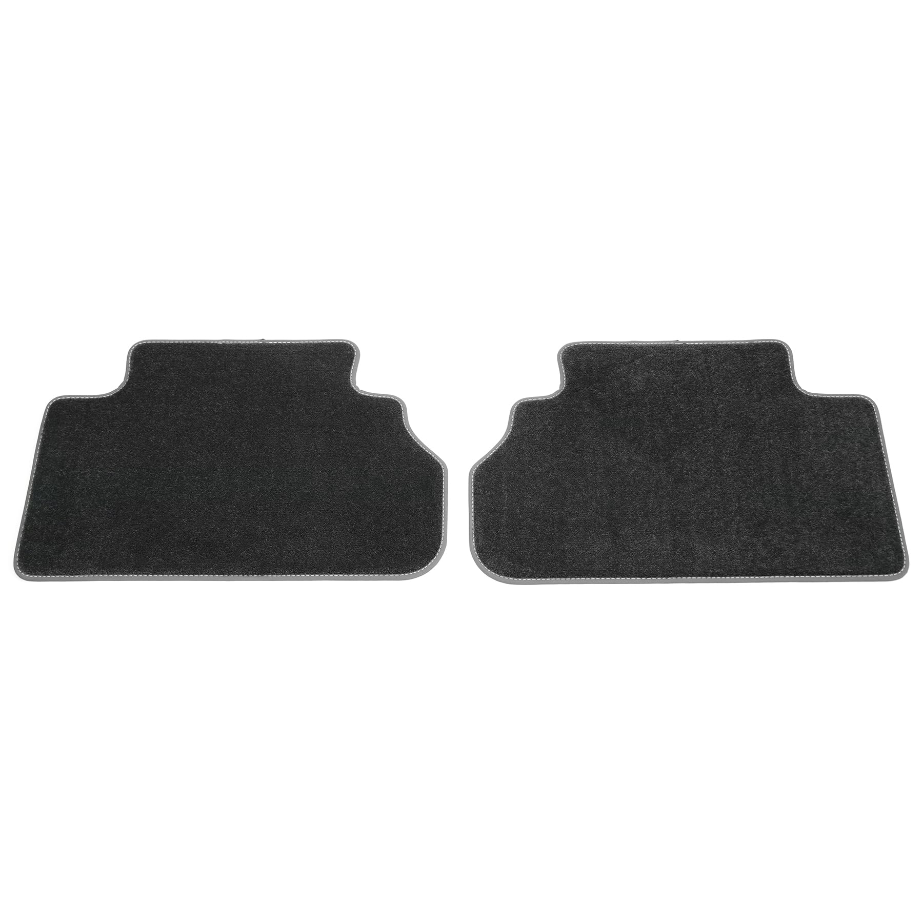 Audi 80A061276CMNO Fußmatten Premium Velours Textilfußmatten 2X Stoffmatten hinten, schwarz *** ohne Befestigungspunkte *** von Audi