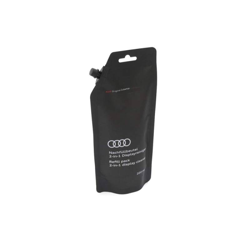 Audi 81A096311 Nachfüllbeutel 2-in-1 Displayreiniger 200ml Nachfüllpack von Audi