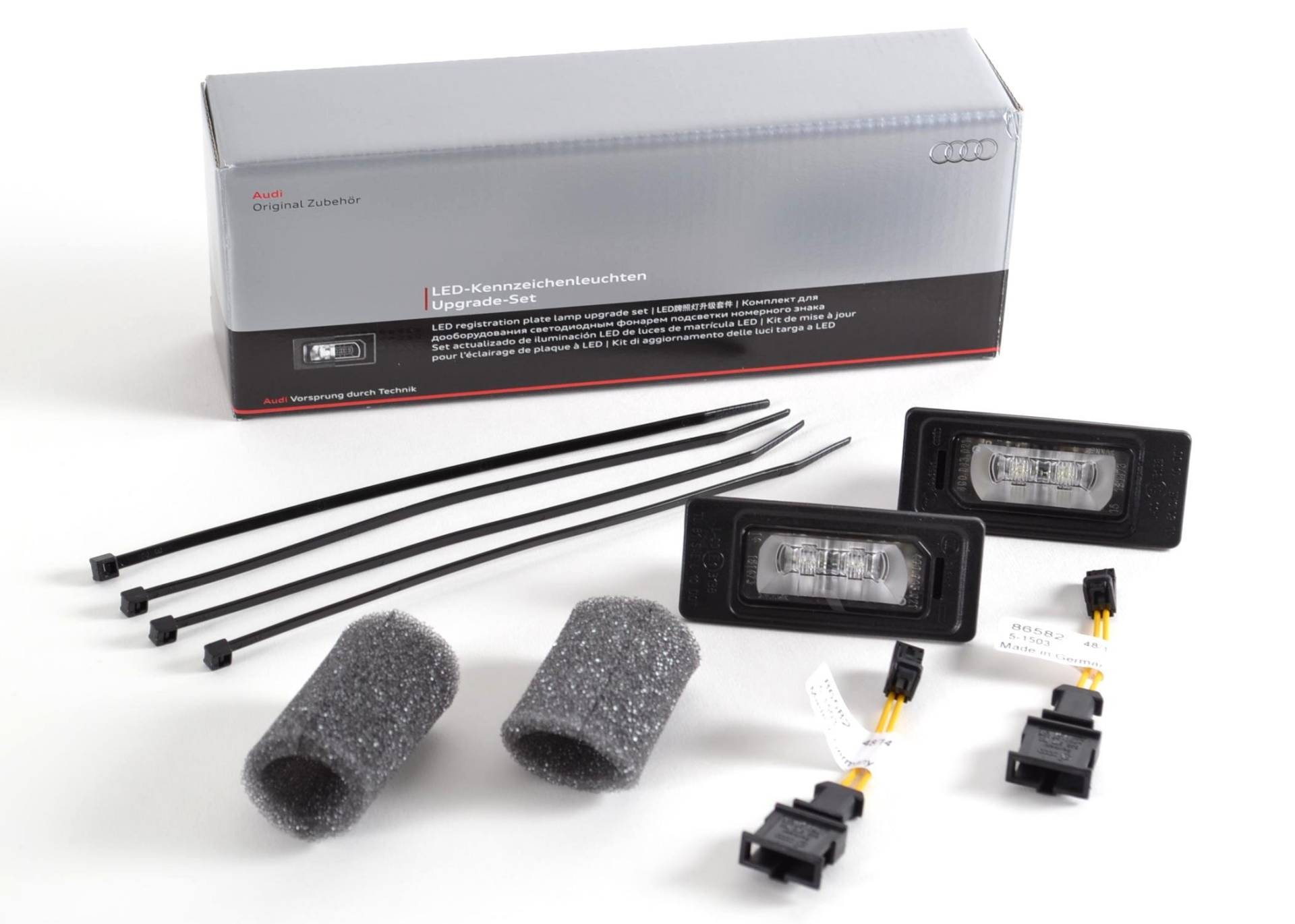 Audi 8K0052110 LED-Kennzeichenleuchten-Set von Audi