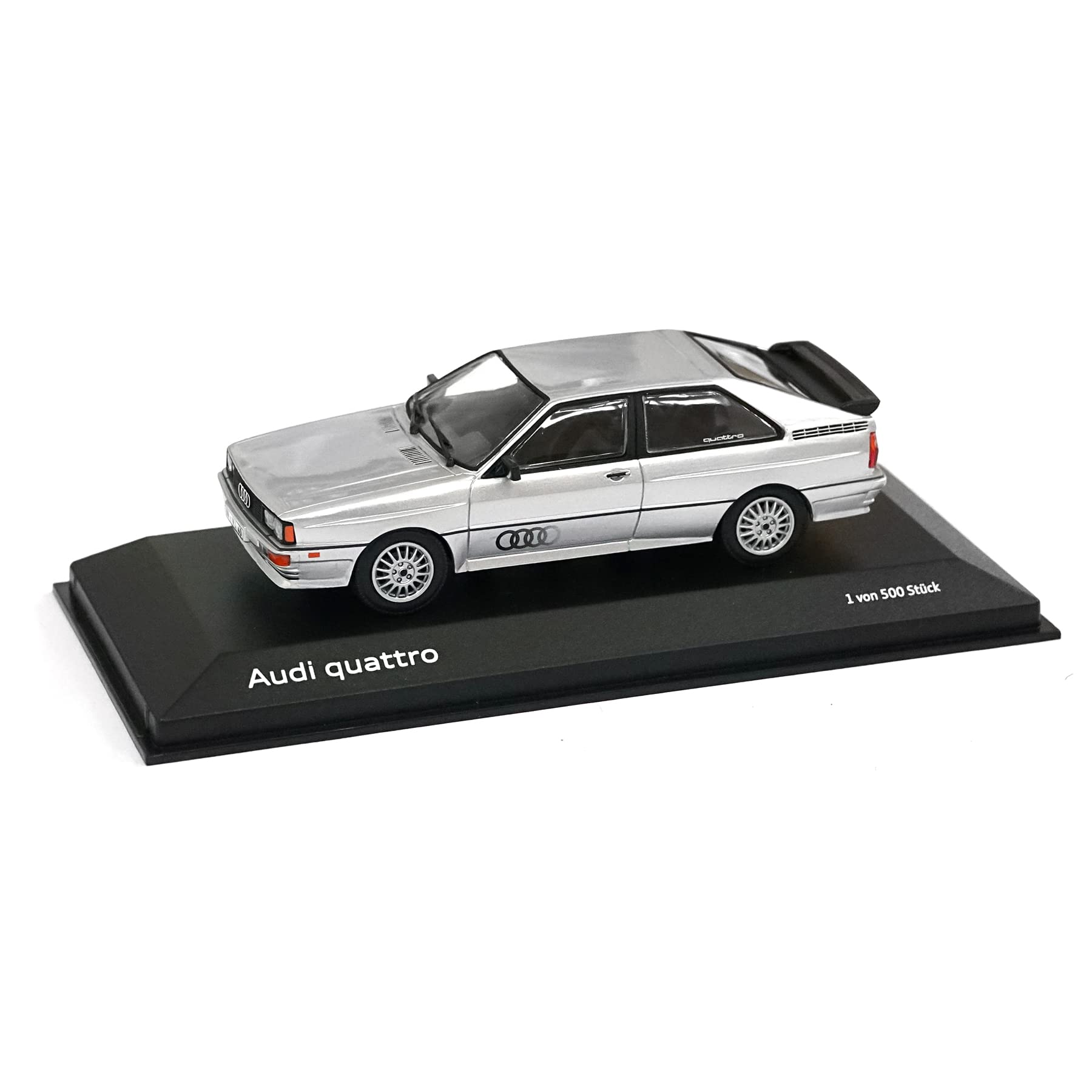 Audi A5-5790 Modellauto Quattro Maßstab 1:43 Miniatur Modell, Silber von Audi