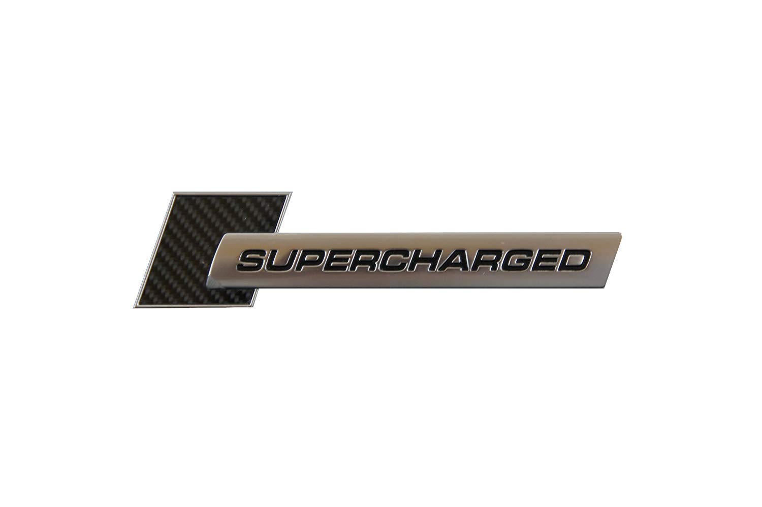 Audi Original Supercharged Schriftzug in Carbon Emblem 4F0853601 von Audi