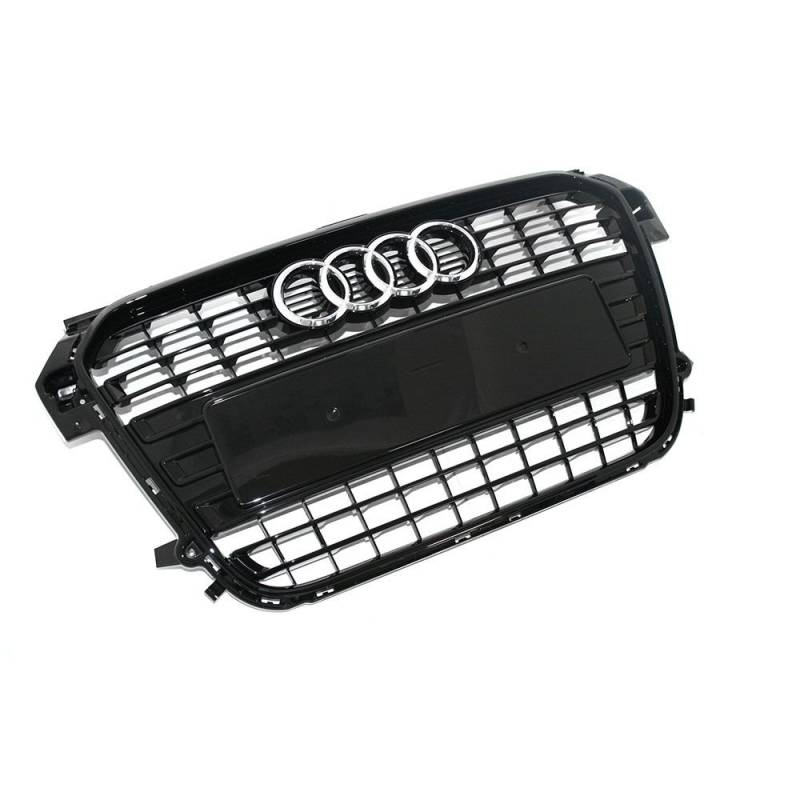 Kühlergrill Original Audi A1 (8X) Modell 2011-2014 schwarz glänzend Tuning Grill Sport Frontgrill Klavierlack 8X0853651 ALZ von Audi