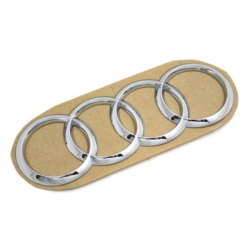 Original Audi A3 (8V) Sportback Heckklappe hinten Emblem Audi Ringe chrom von Audi