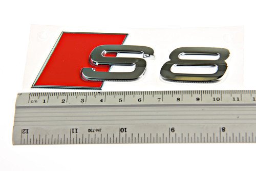 Schriftzug S8 Original Audi A8 Tuning Emblem Typzeichen Heckklappe Chrom von Audi