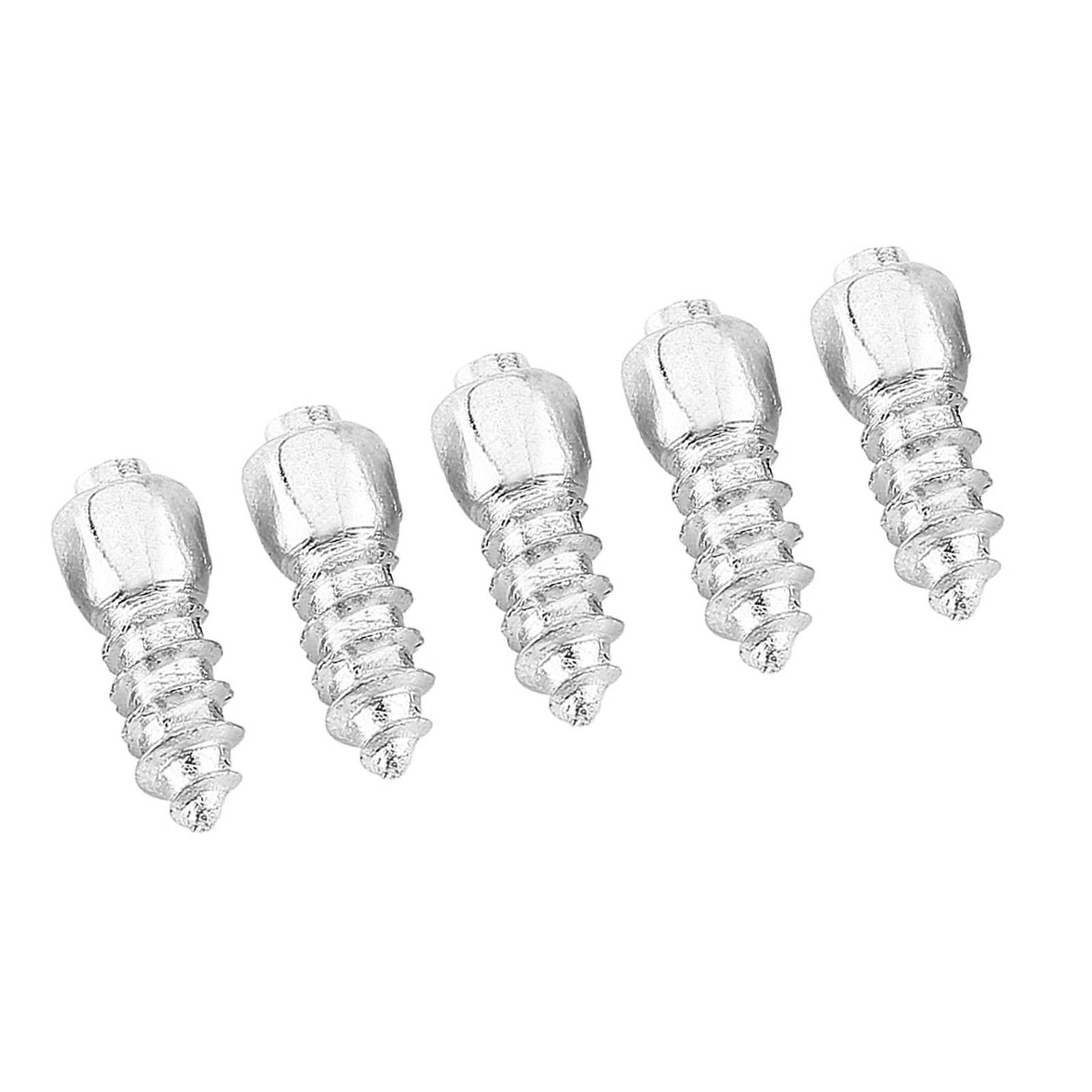 100 Stück 12 Mm Auto SUV ATV Anti-Rutsch-Schraubbolzen Rad Reifen Winterreifen Spikes Autozubehör für Geländefahrzeuge von Aumotop