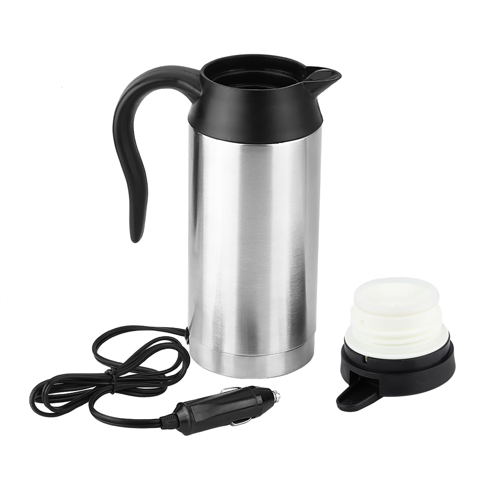 750 Ml 12 V Auto Edelstahl Elektrische Reise Thermoskannen Heizung Wasserkocher Becher von Aumotop