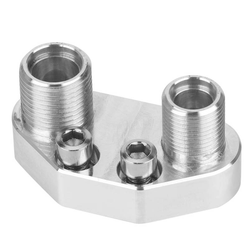 AC-Kompressor-Adapter, Polierte Oberfläche, Sanden SD7B10 7176, Eloxiertes Aluminium, Luft-/Klimaanlagen-Zubehör von Aumotop