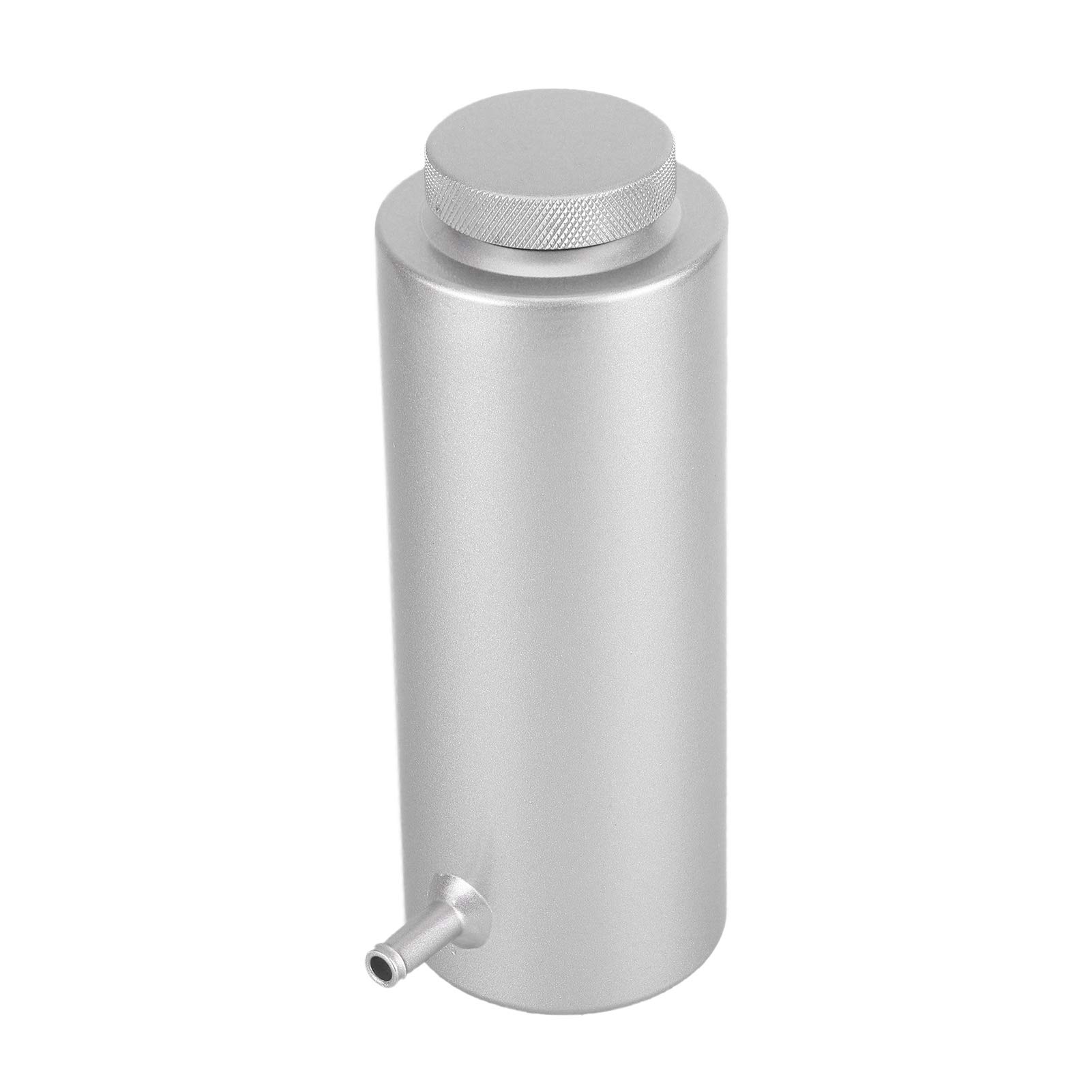 Aluminium Kühlerkühlmittel Catch Tank 80 Ml Überlaufbehälter Universal Automobilzubehör (Silber) von Aumotop