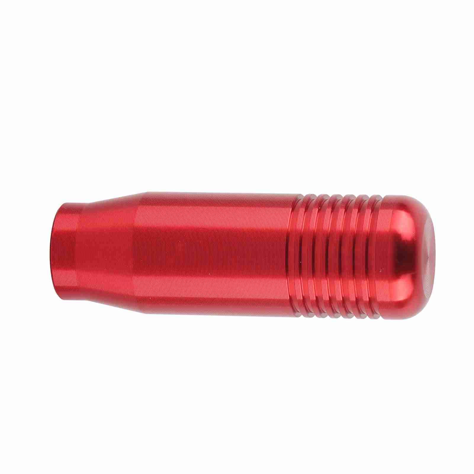 Aluminiumlegierung Auto Schaltknauf Griff Schaltkopf für 8,5 Cm (Rot) von Aumotop