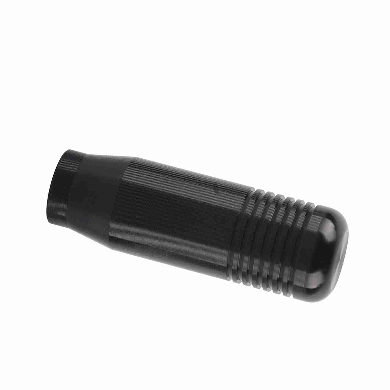 Aluminiumlegierung Auto Schaltknauf Griff Schaltkopf für 8,5 Cm (Schwarz) von Aumotop