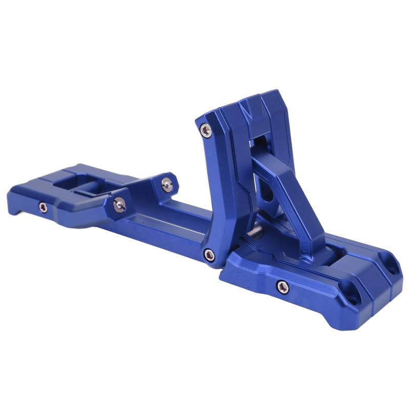 Aluminiumlegierung Türscharnier Schritt Fußpedal für JK JKU JL JLU 2007-2021 Klettergepäck Dach Angelruten (Blau) von Aumotop